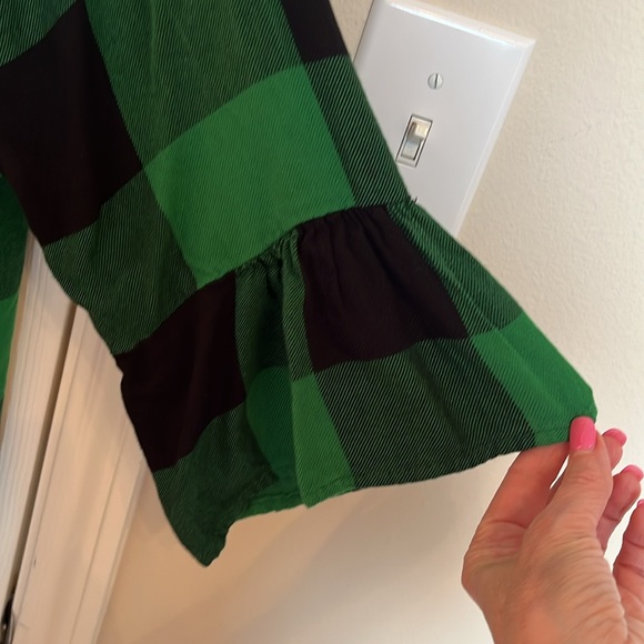 Charming Charlie Buffalo Plaid Blouse - Picture 3 of 6